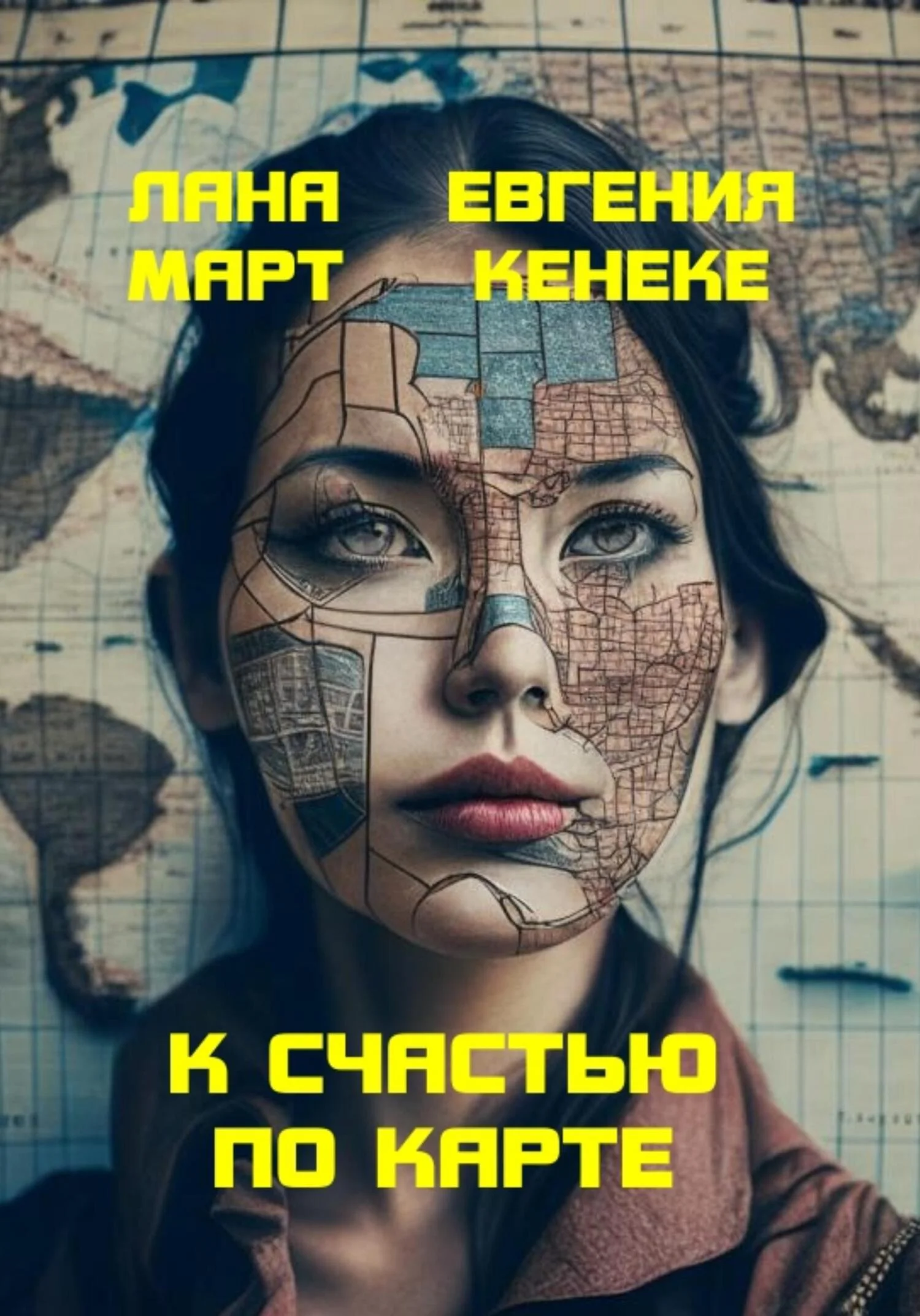 Обложка К счастью по карте
