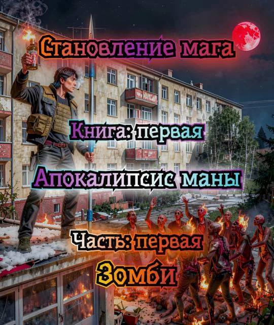 Обложка 1.1. Зомби апокалипсис.