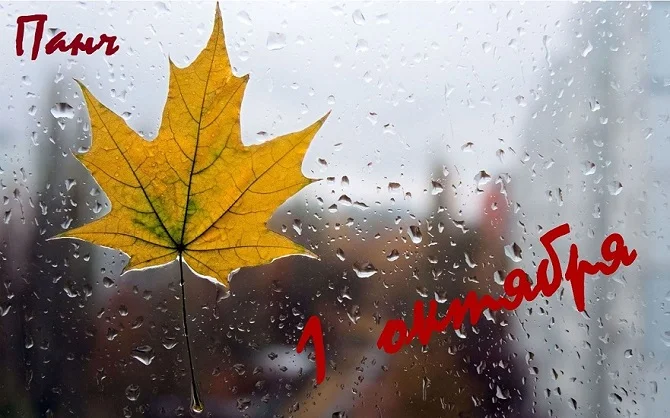 Обложка 1 октября