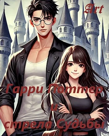 Обложка Гарри Поттер и стрела Судьбы