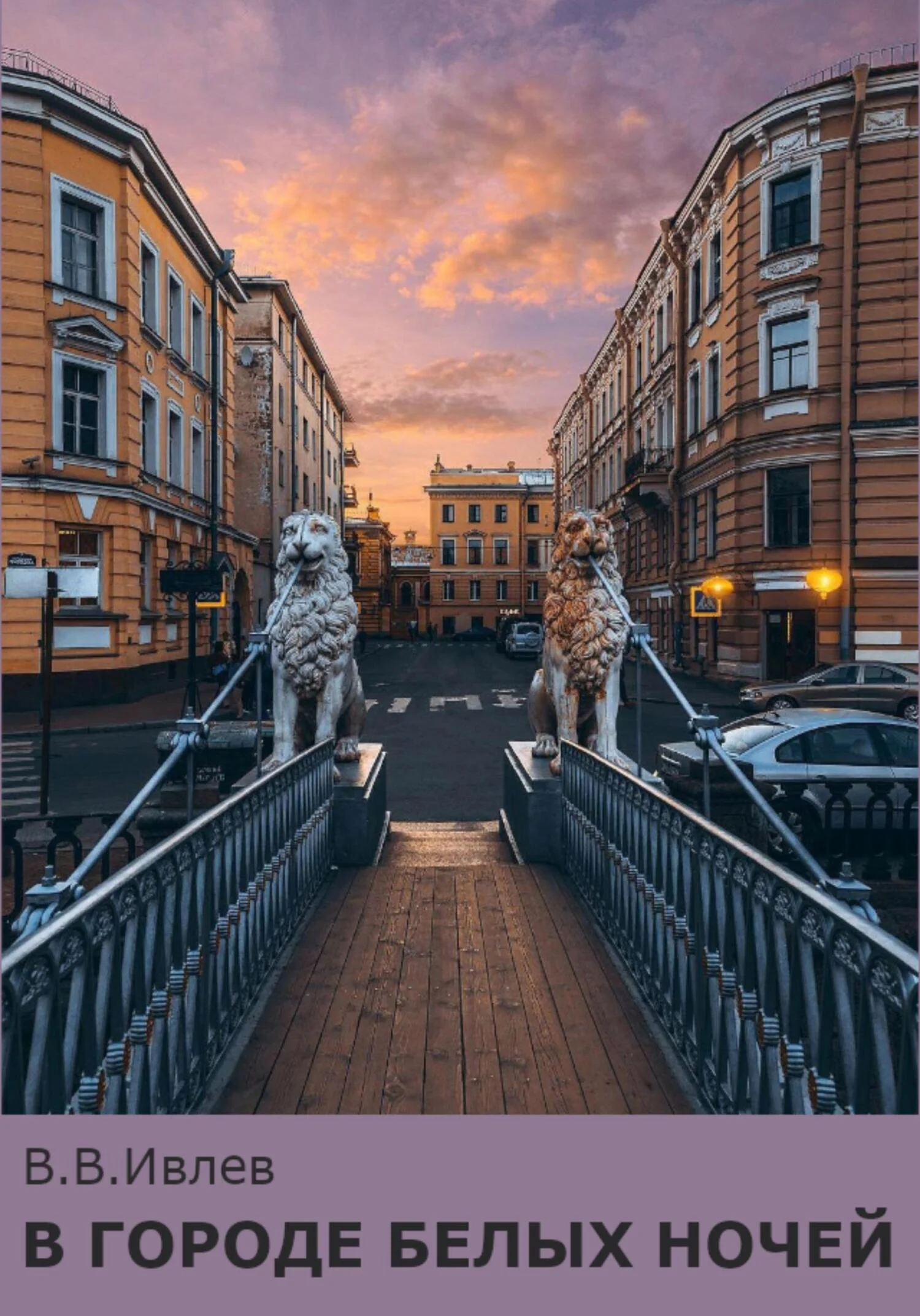 Обложка В городе белых ночей