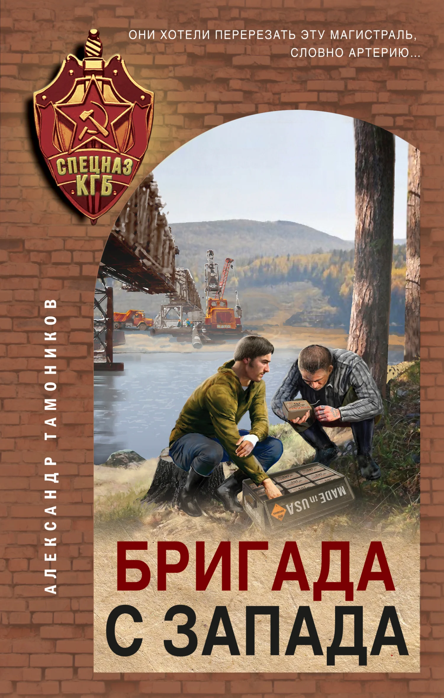 Обложка Бригада с запада