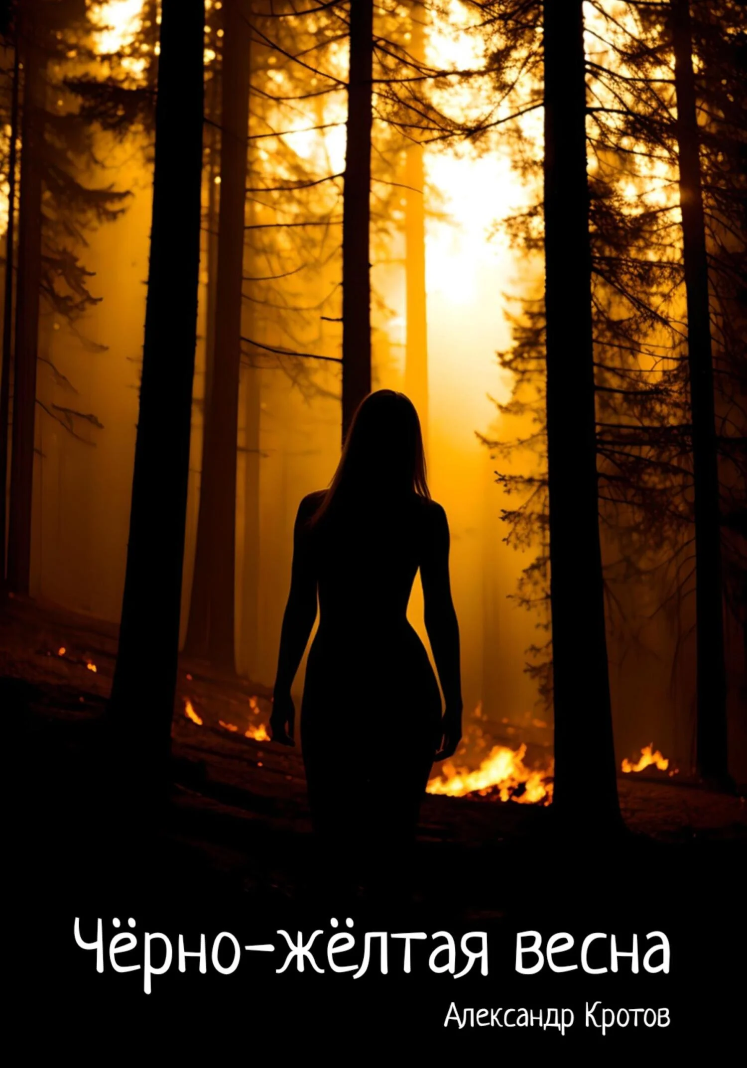 Обложка Чёрно-жёлтая весна