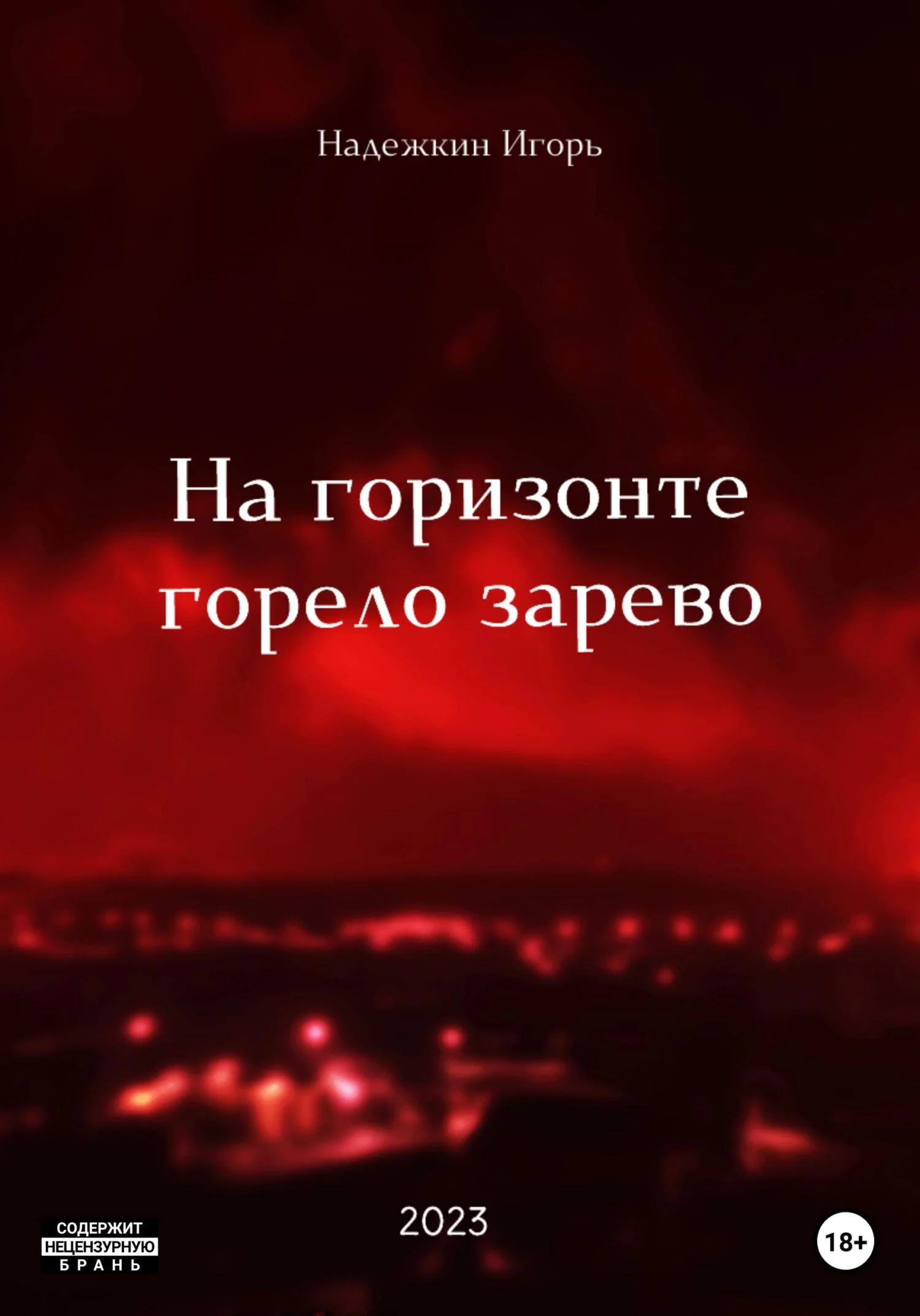 Обложка На горизонте горело зарево