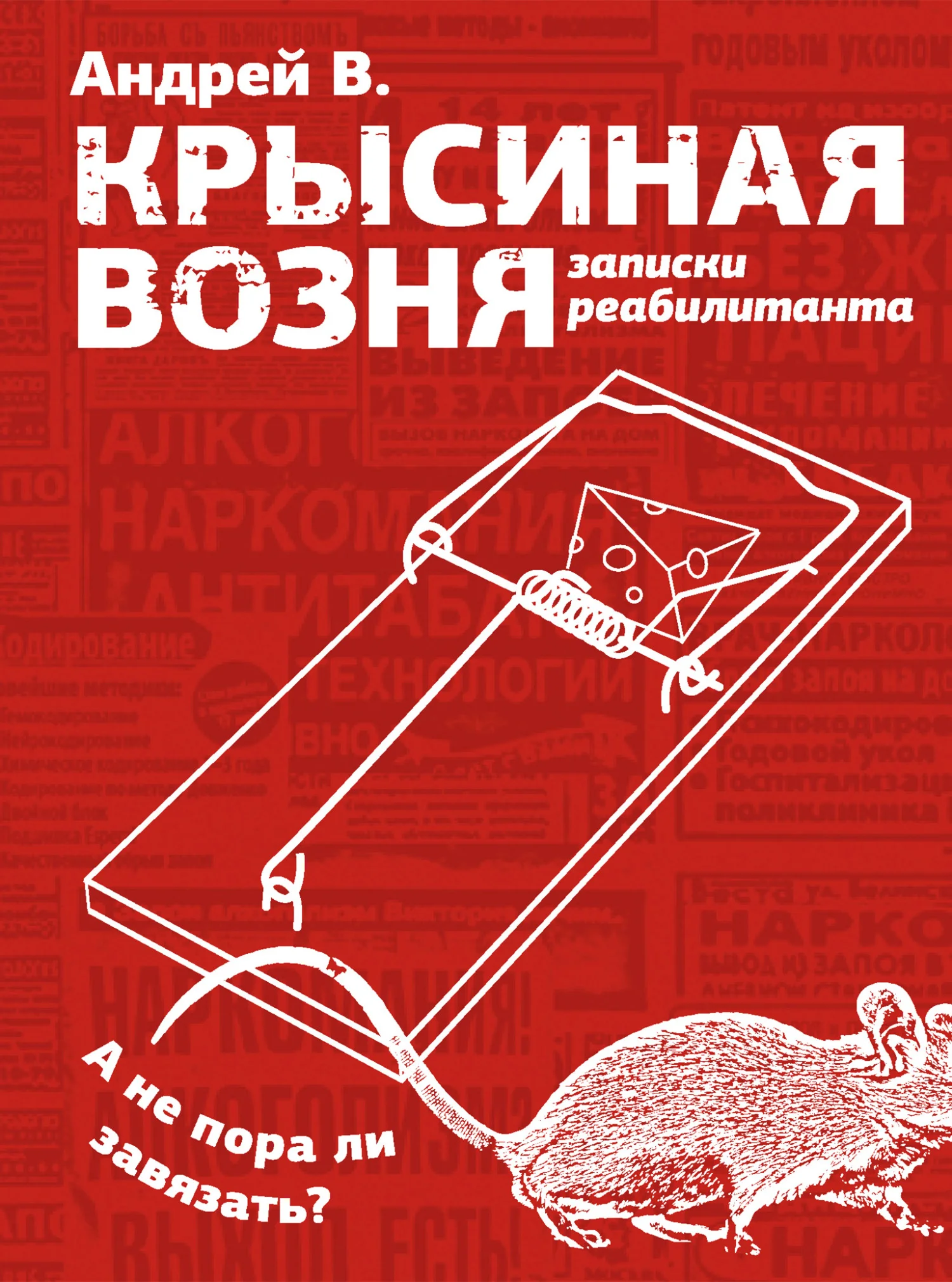Обложка Крысиная возня. Записки реабилитанта