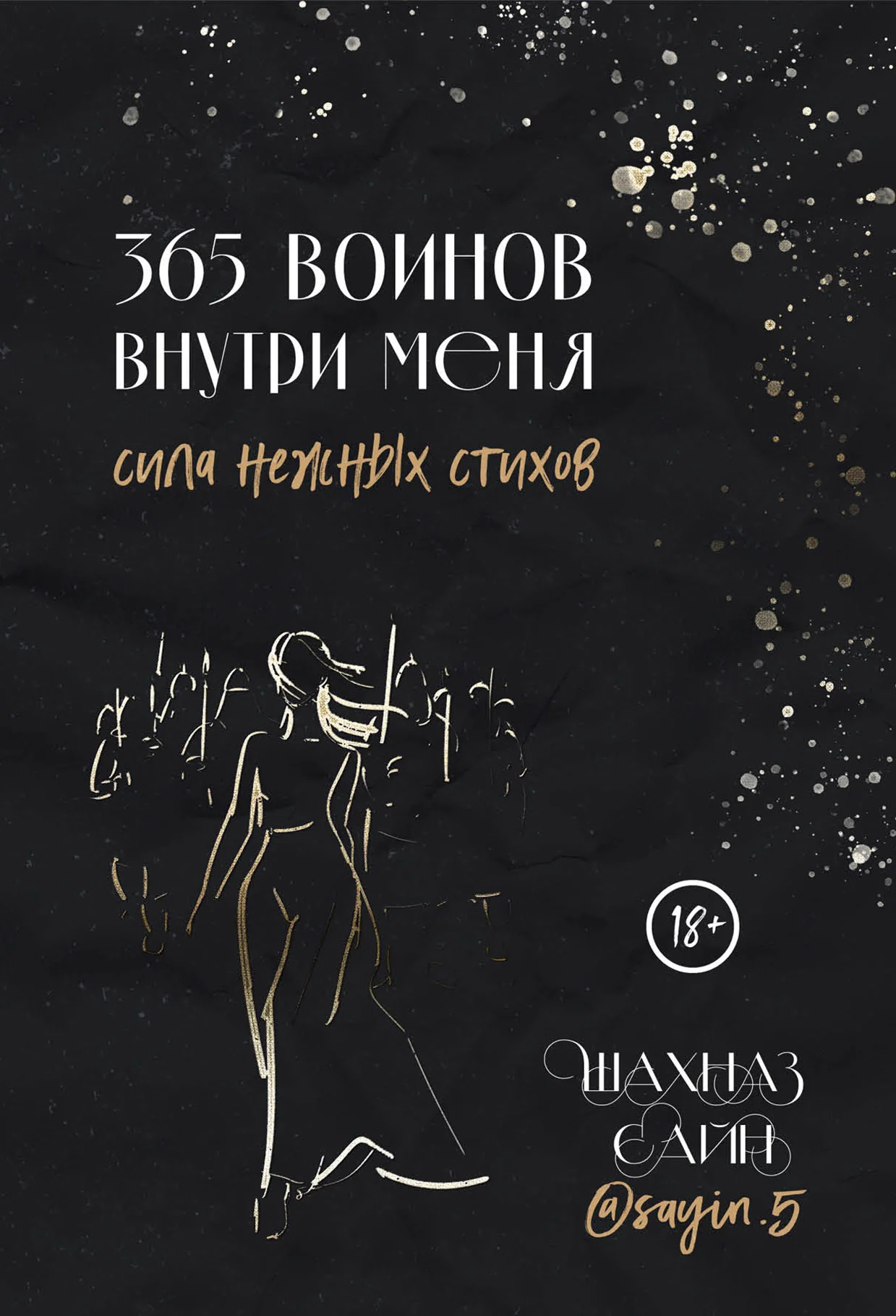 Обложка 365 воинов внутри меня. Сила нежных стихов