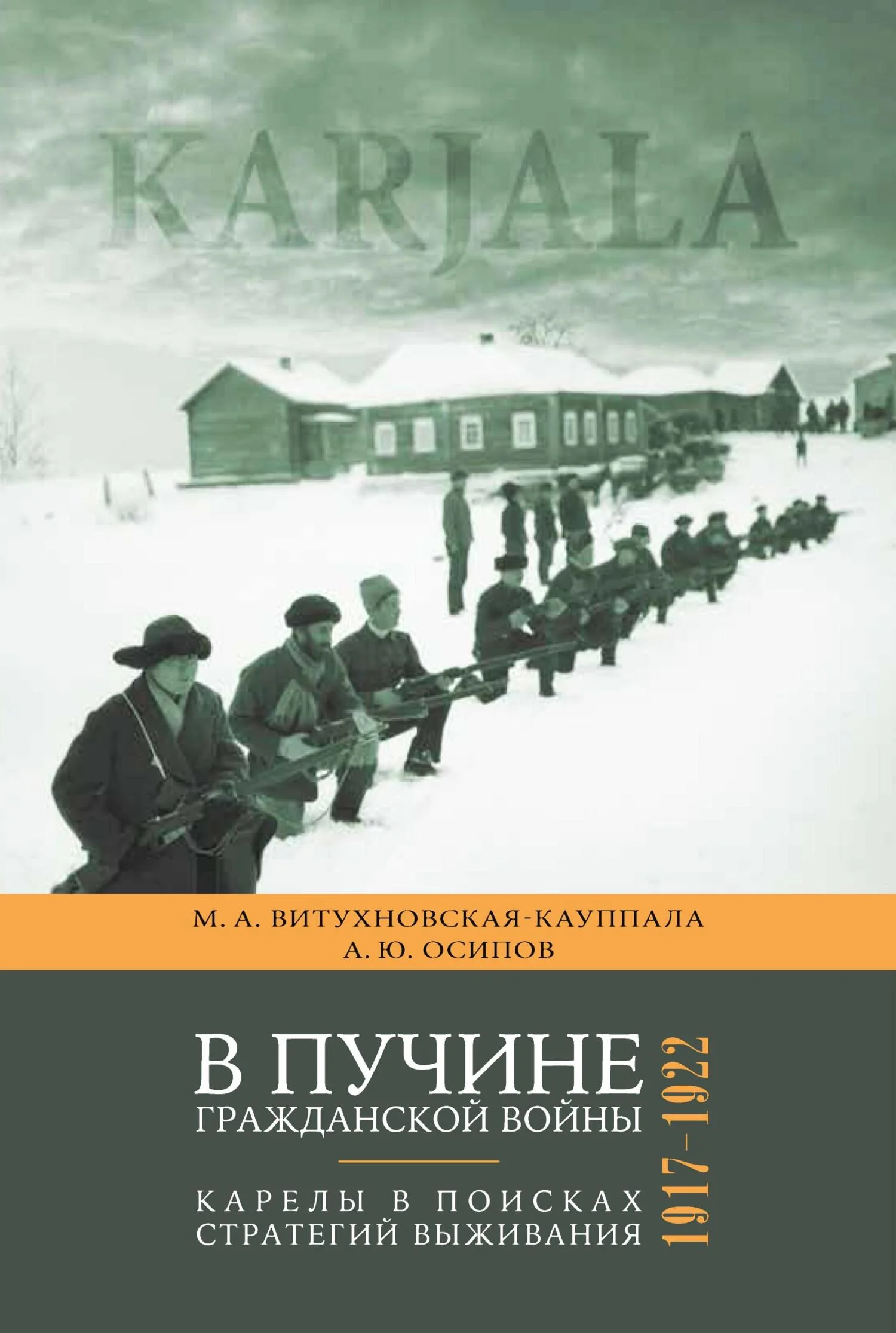 Обложка В пучине гражданской войны. Карелы в поисках стратегий выживания. 1917–1922