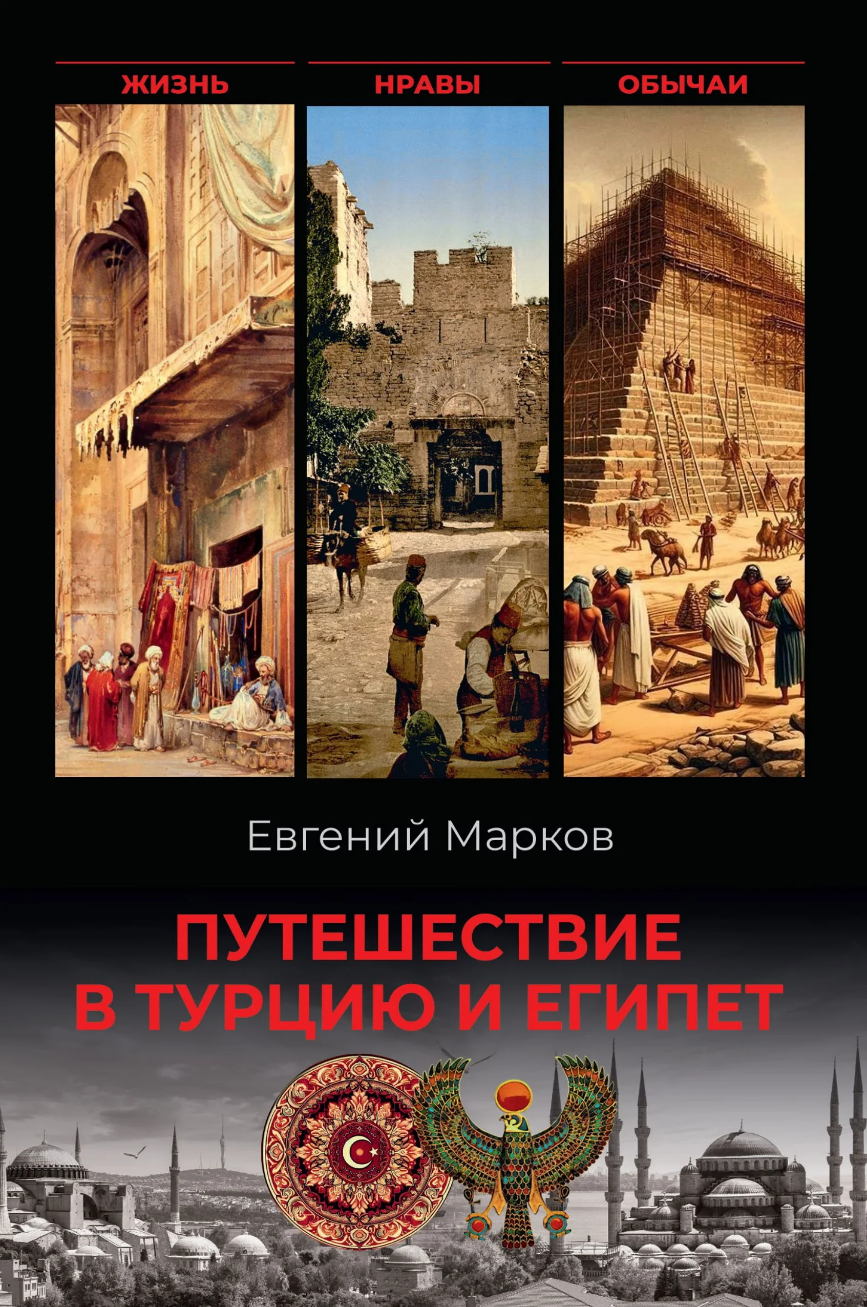 Обложка Путешествие в Турцию и Египет. Жизнь, нравы, обычаи