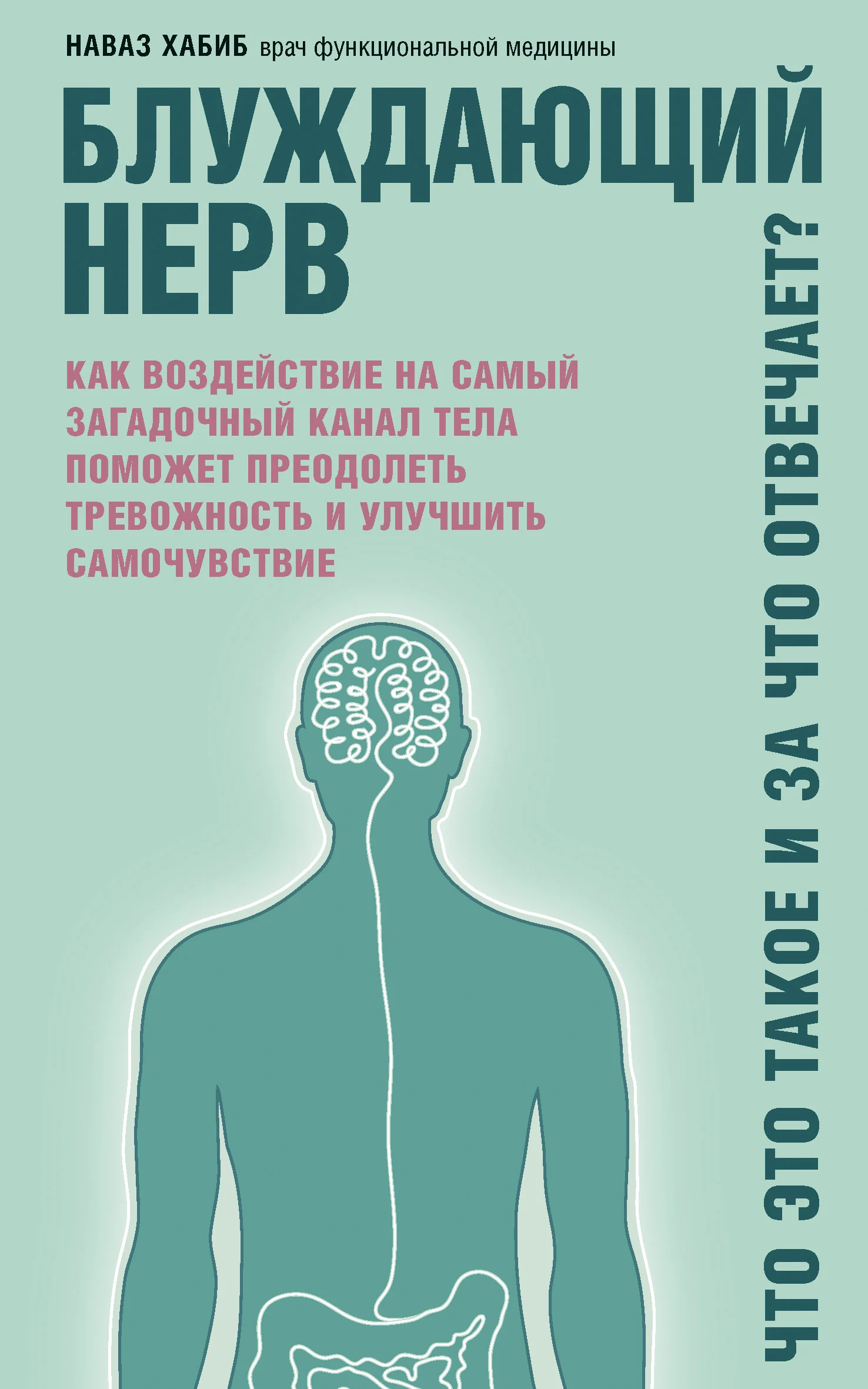 Обложка Блуждающий нерв. Что это такое и за что отвечает? Как воздействие на самый загадочный канал тела поможет преодолеть тревожность и улучшить самочувствие
