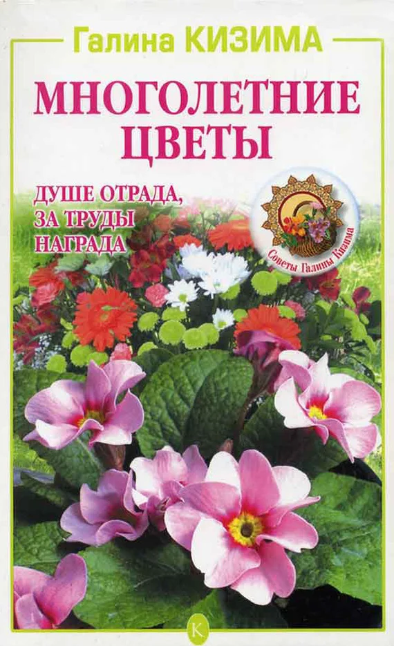 Обложка Многолетние цветы. Душе отрада, за труды награда