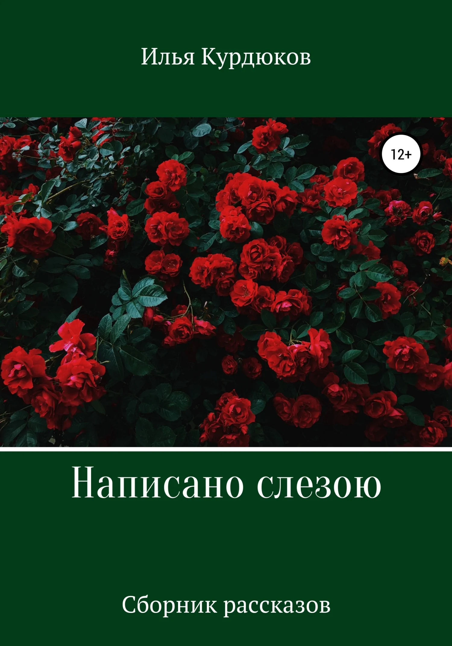 Обложка Написано слезою. Сборник рассказов