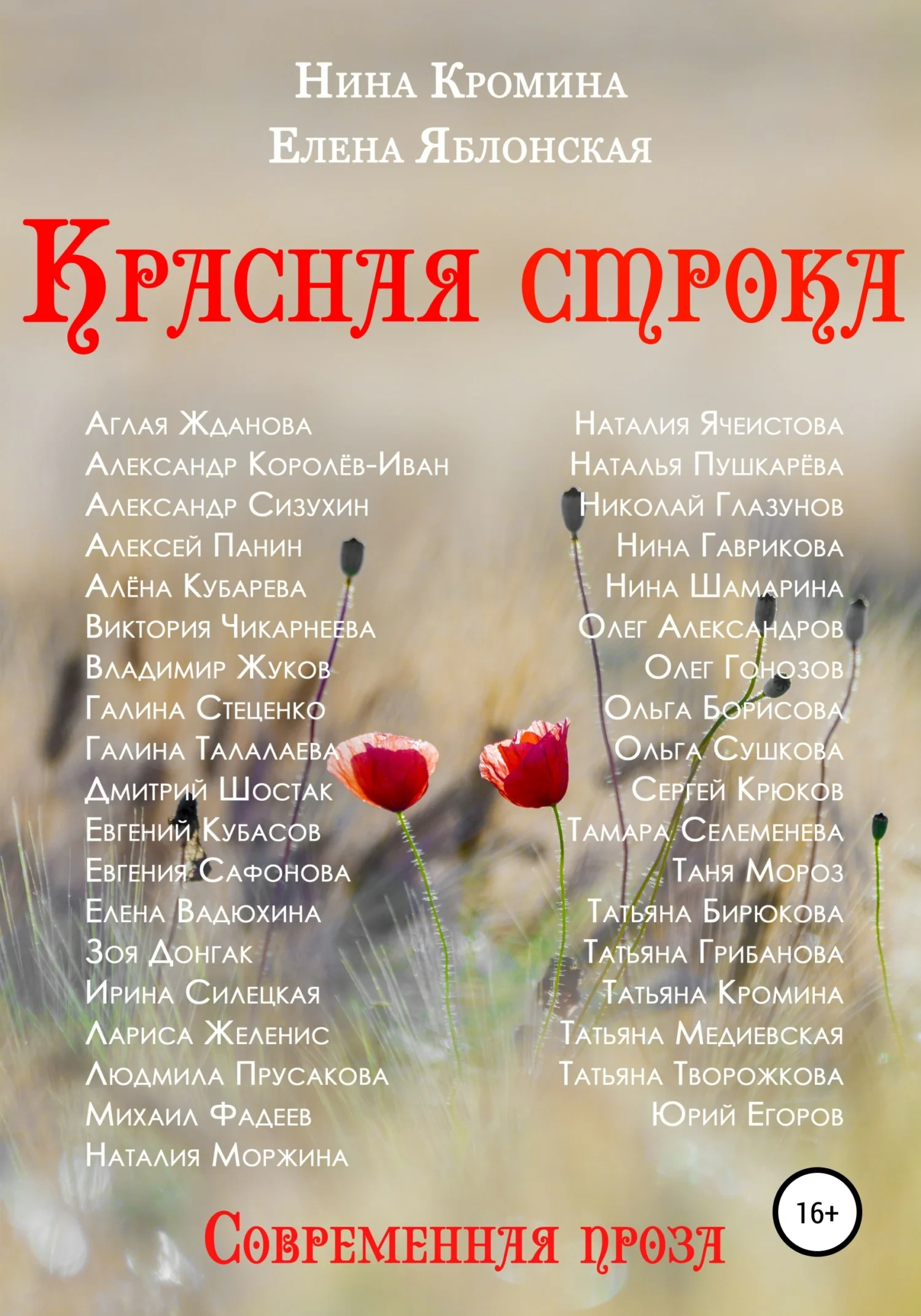 Обложка Красная строка. Коллективный сборник №2