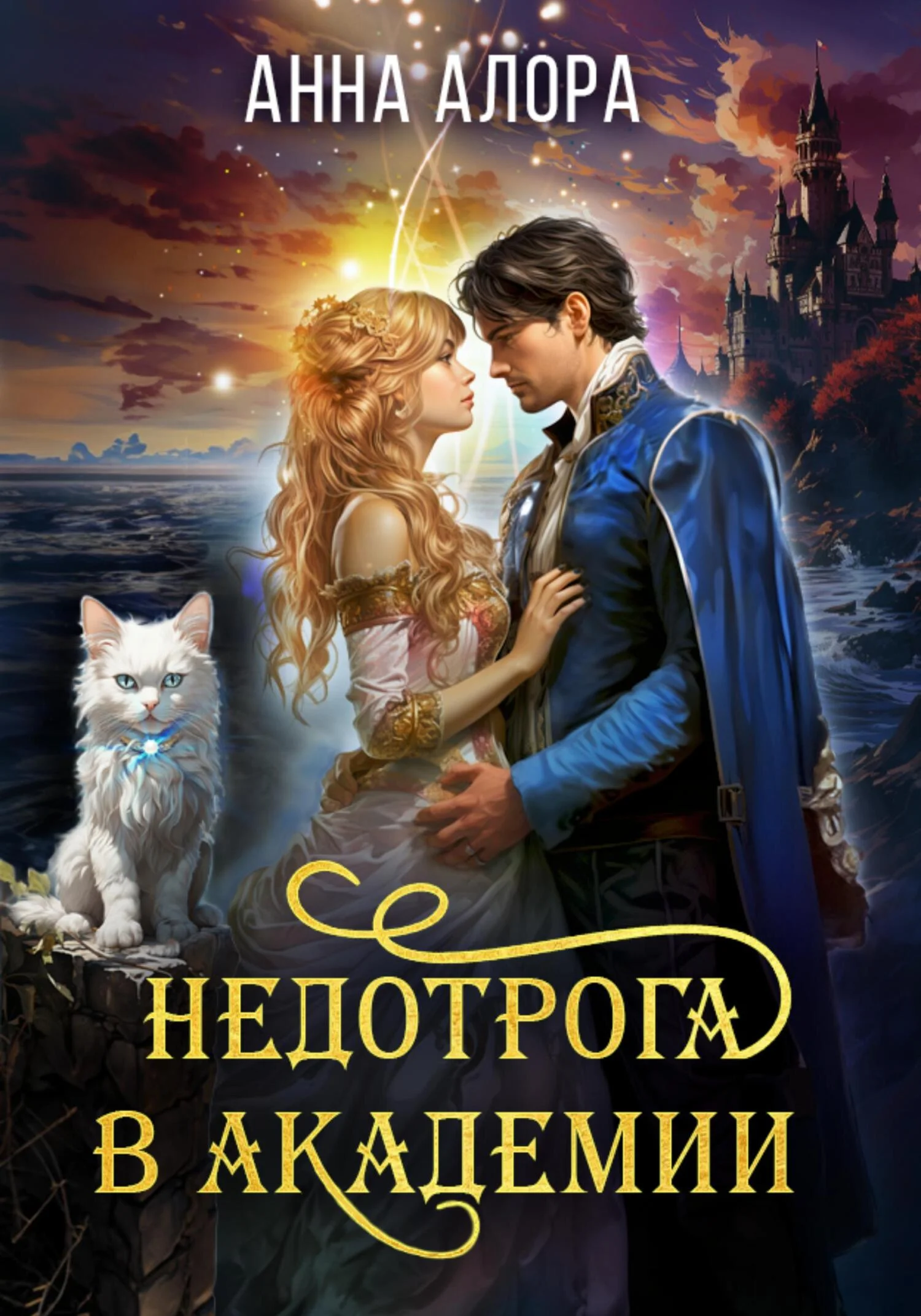 Обложка Недотрога в Академии, или Никогда не влюбляйтесь в ректора!