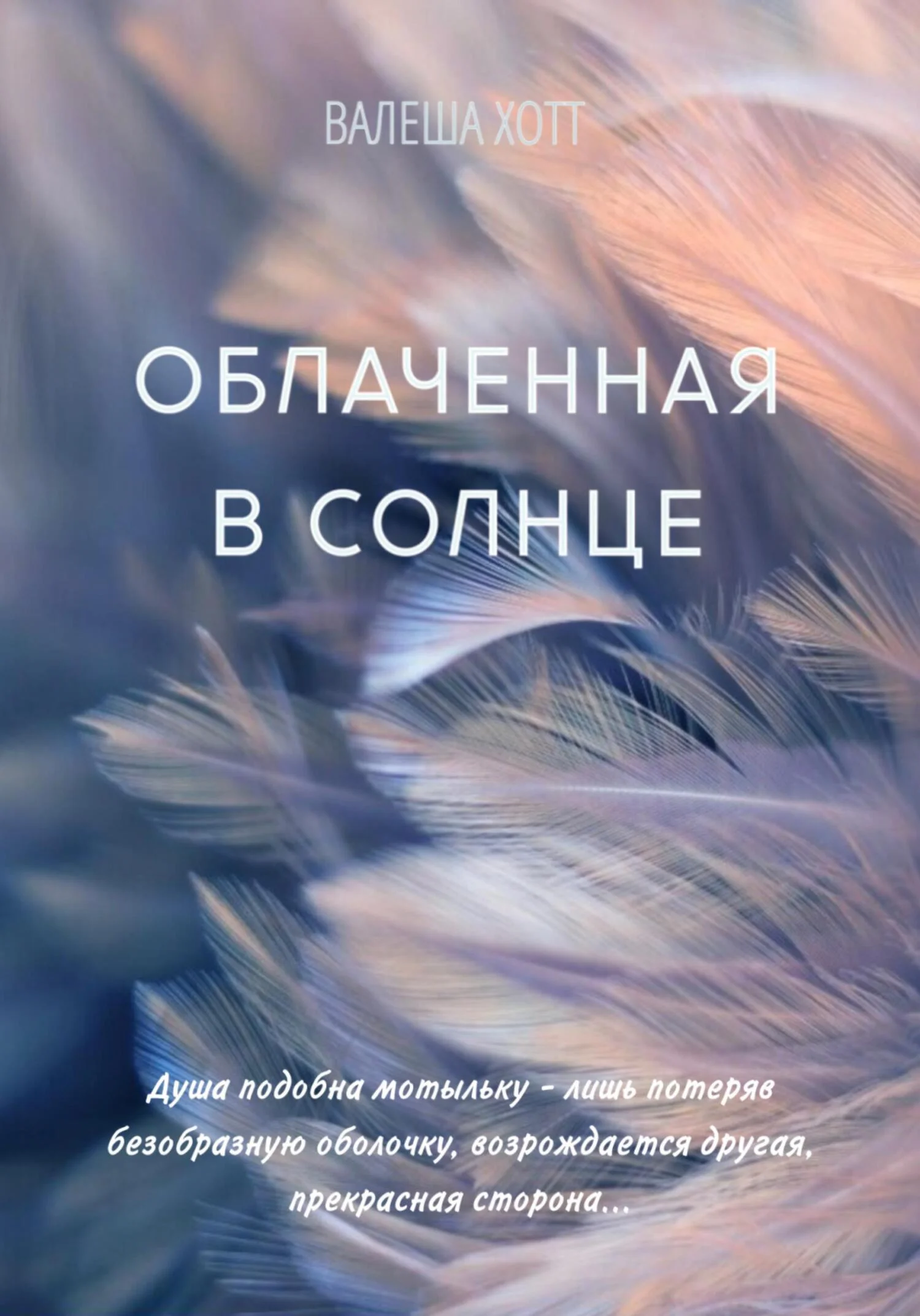 Обложка Облаченная в солнце