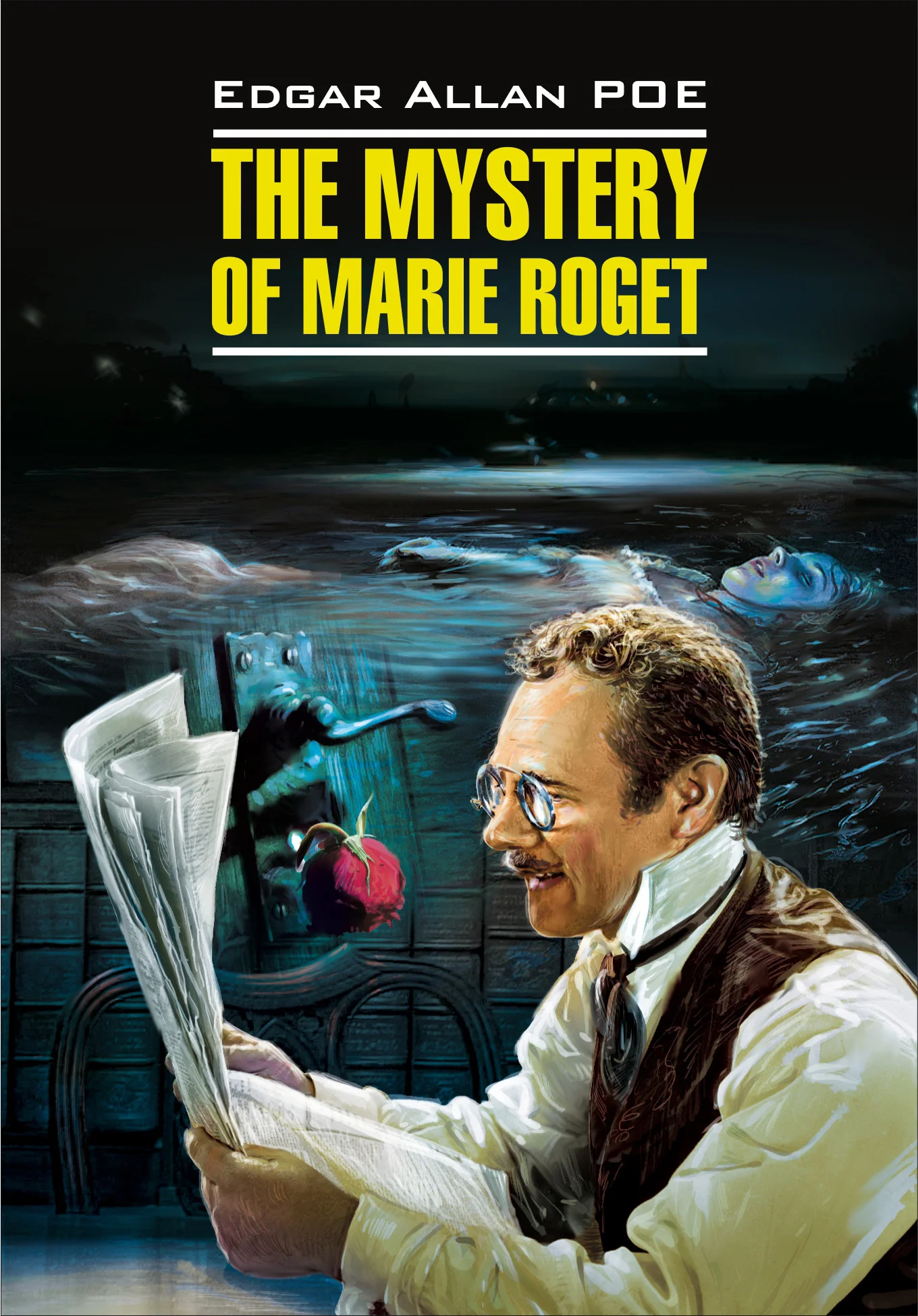 Обложка The Mystery of Marie Roget. Stories / Тайна Мари Роже. Рассказы. Книга для чтения на английском языке