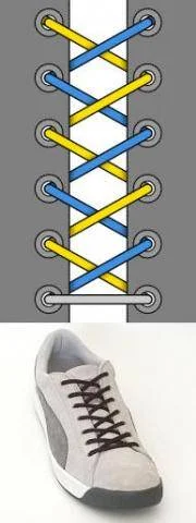 Обложка Завязываем шнурки на ботинках