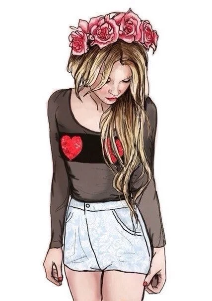 Обложка Девчонка красотка (СИ)