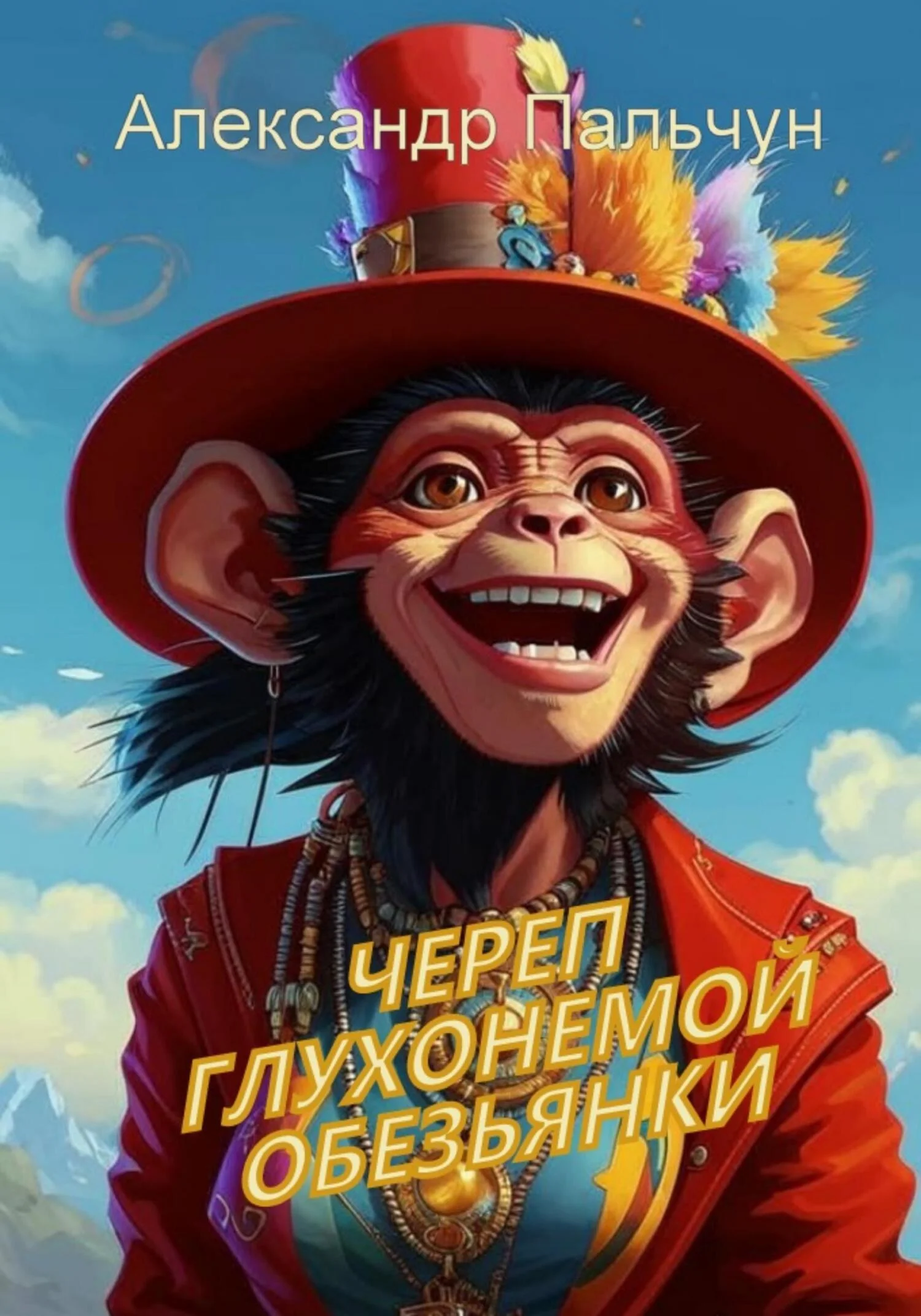 Обложка Череп глухонемой обезьянки