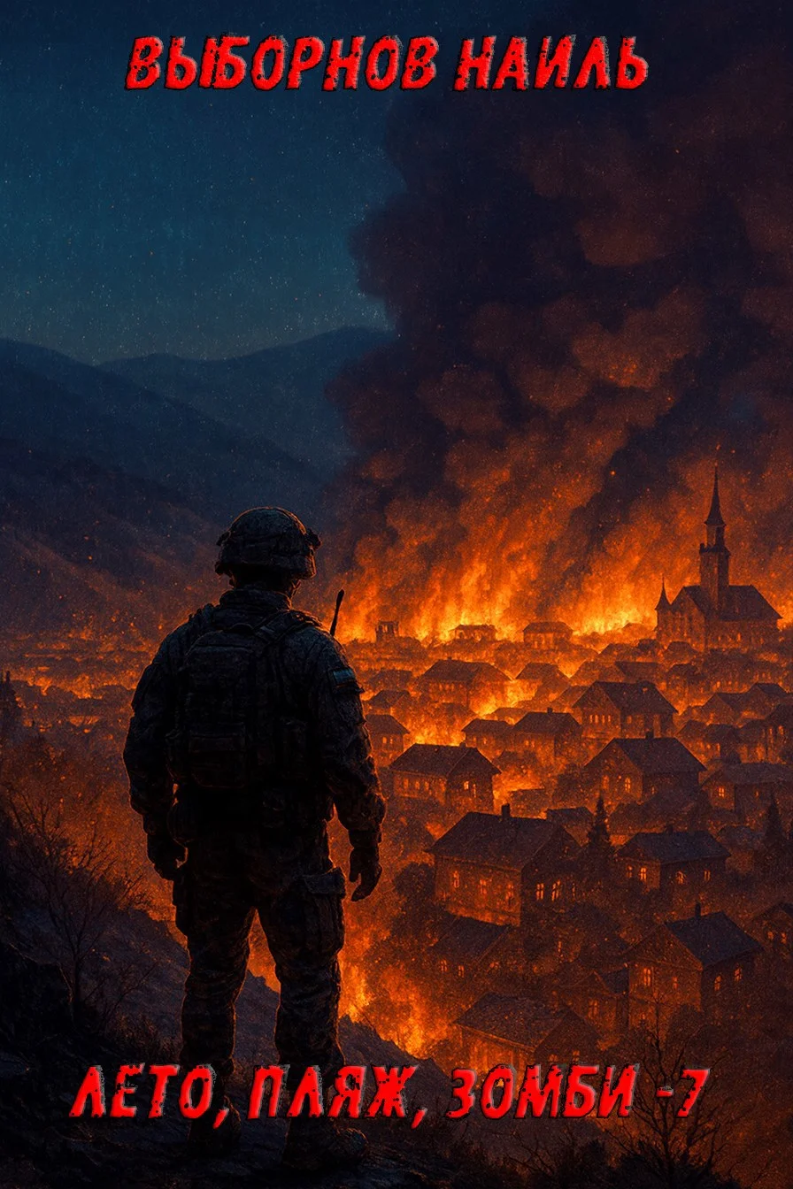 Обложка Лето, пляж, зомби 7