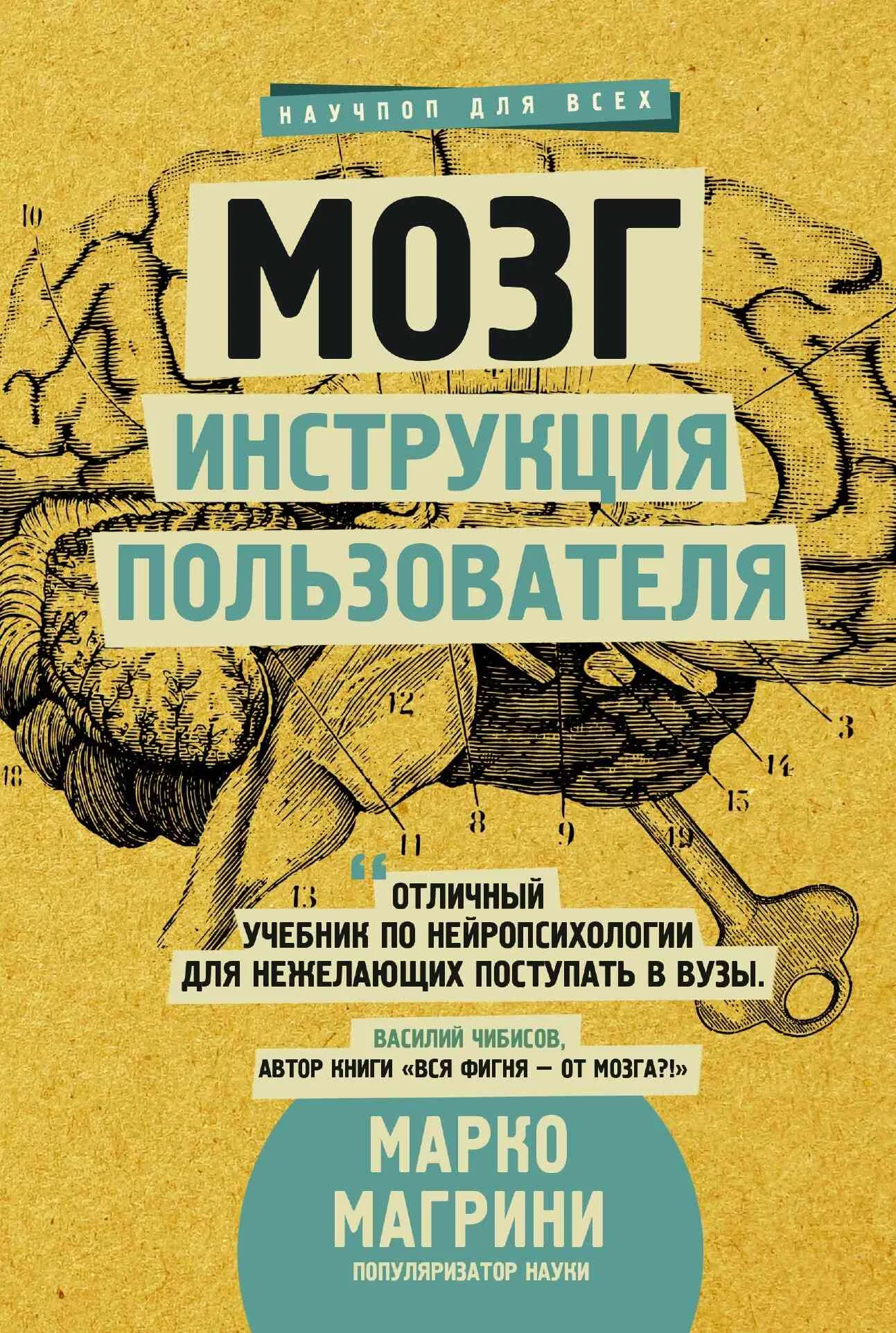 Обложка Мозг. Инструкция пользователя