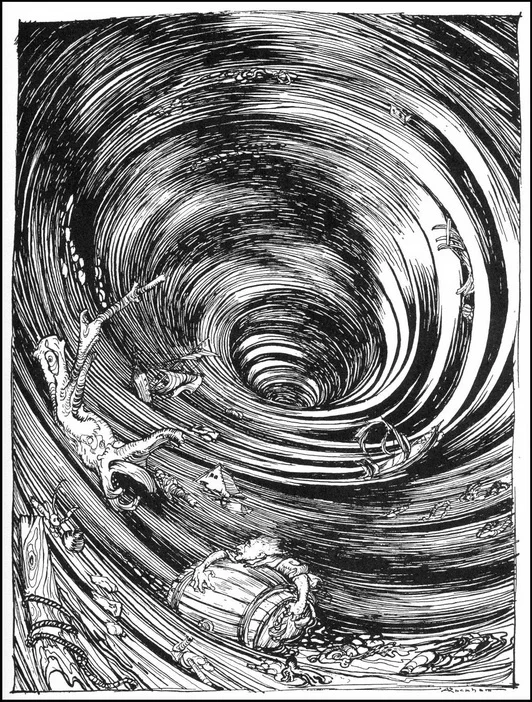 Обложка Спуск в Мельстрём