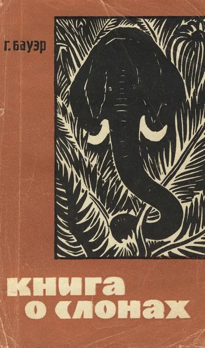 Обложка Книга о слонах