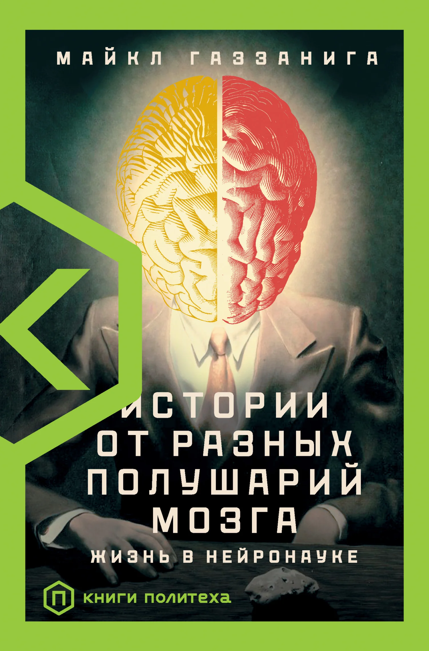 Обложка Истории от разных полушарий мозга. Жизнь в нейронауке