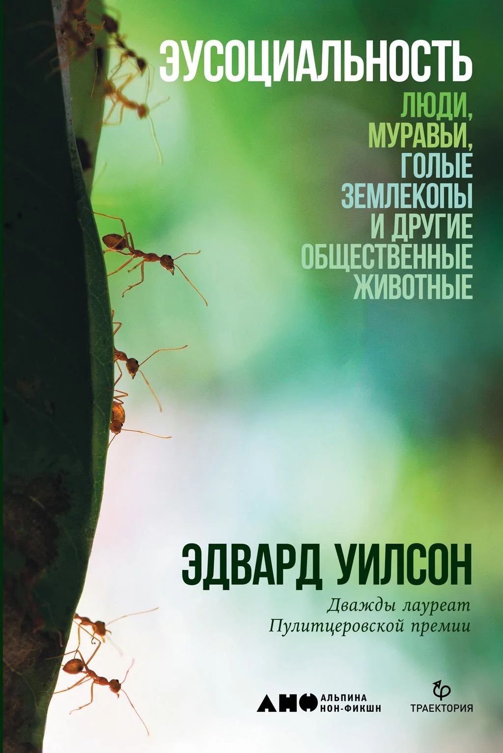 Обложка Эусоциальность. Люди, муравьи, голые землекопы и другие общественные животные