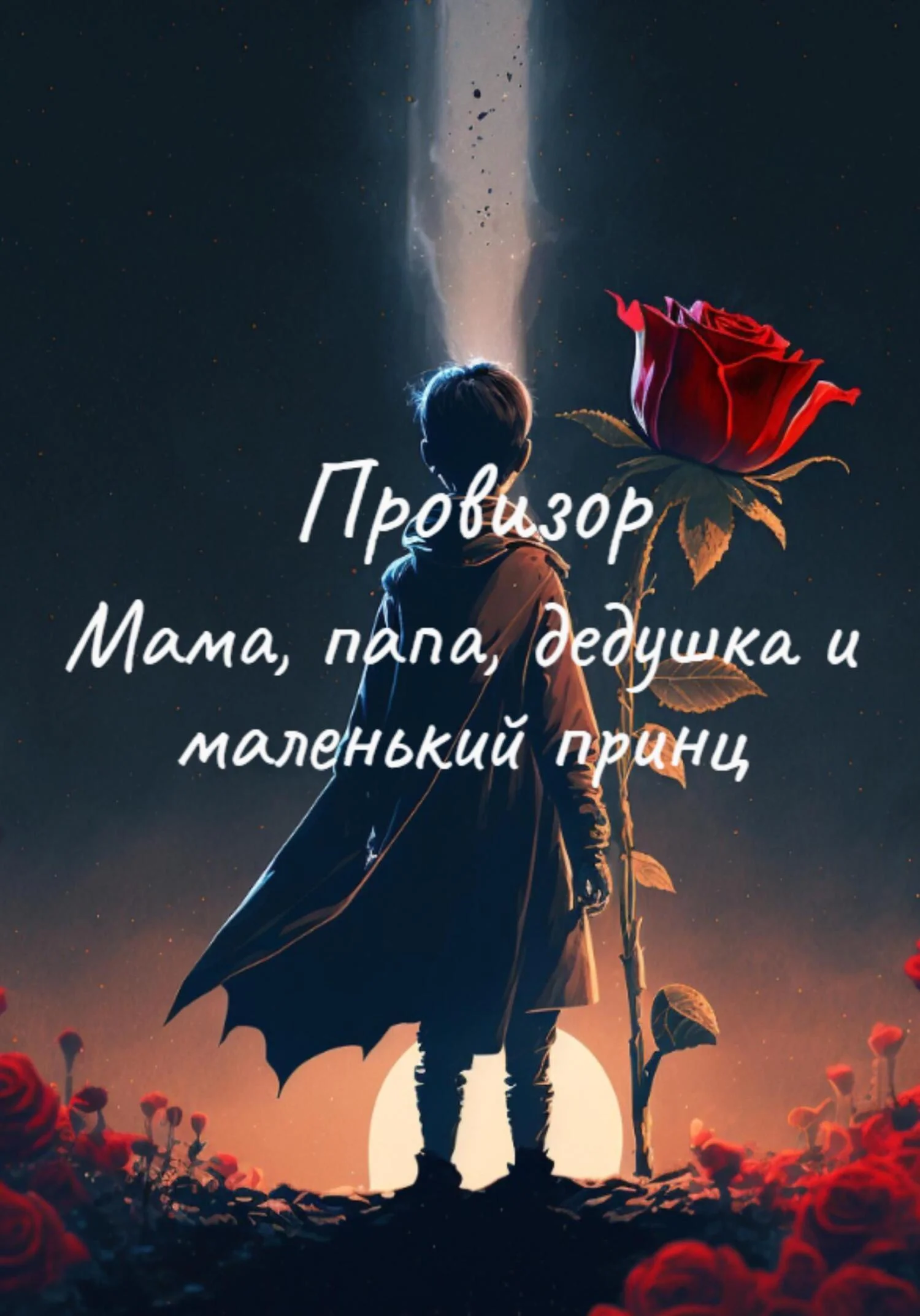 Обложка Мама, папа, дедушка и маленький принц