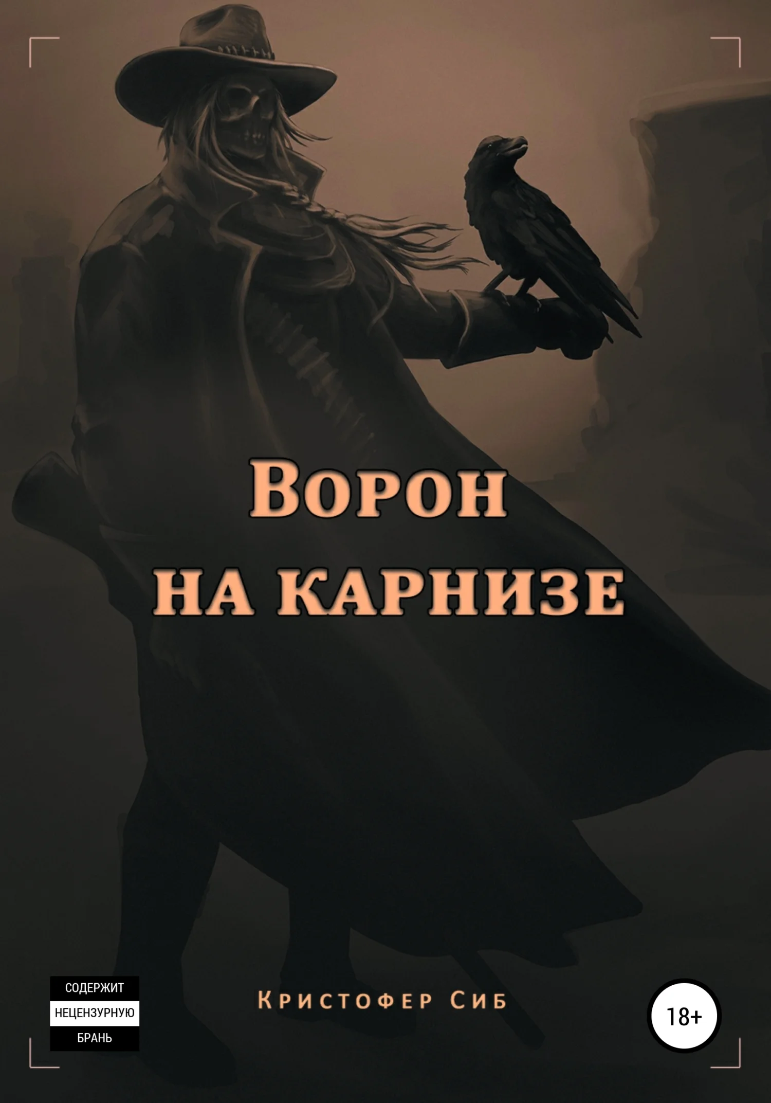 Обложка Ворон на карнизе