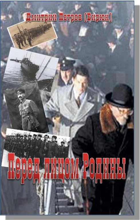 Обложка Перед лицом Родины