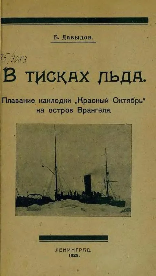 Обложка В тисках льда