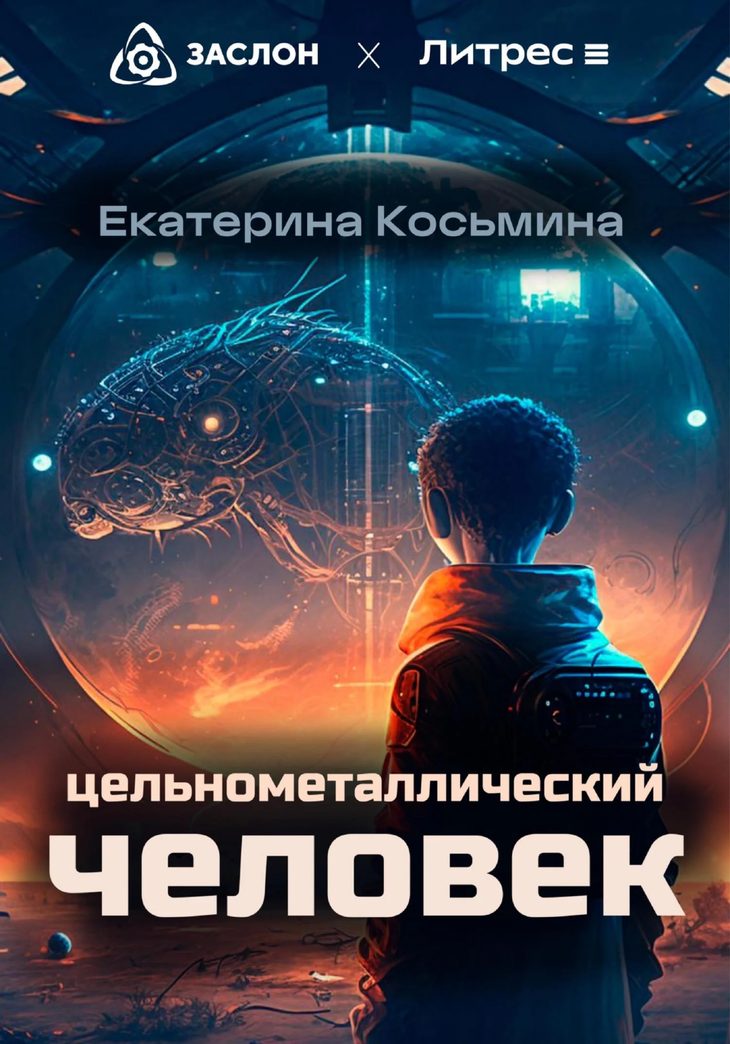 Обложка Цельнометаллический человек