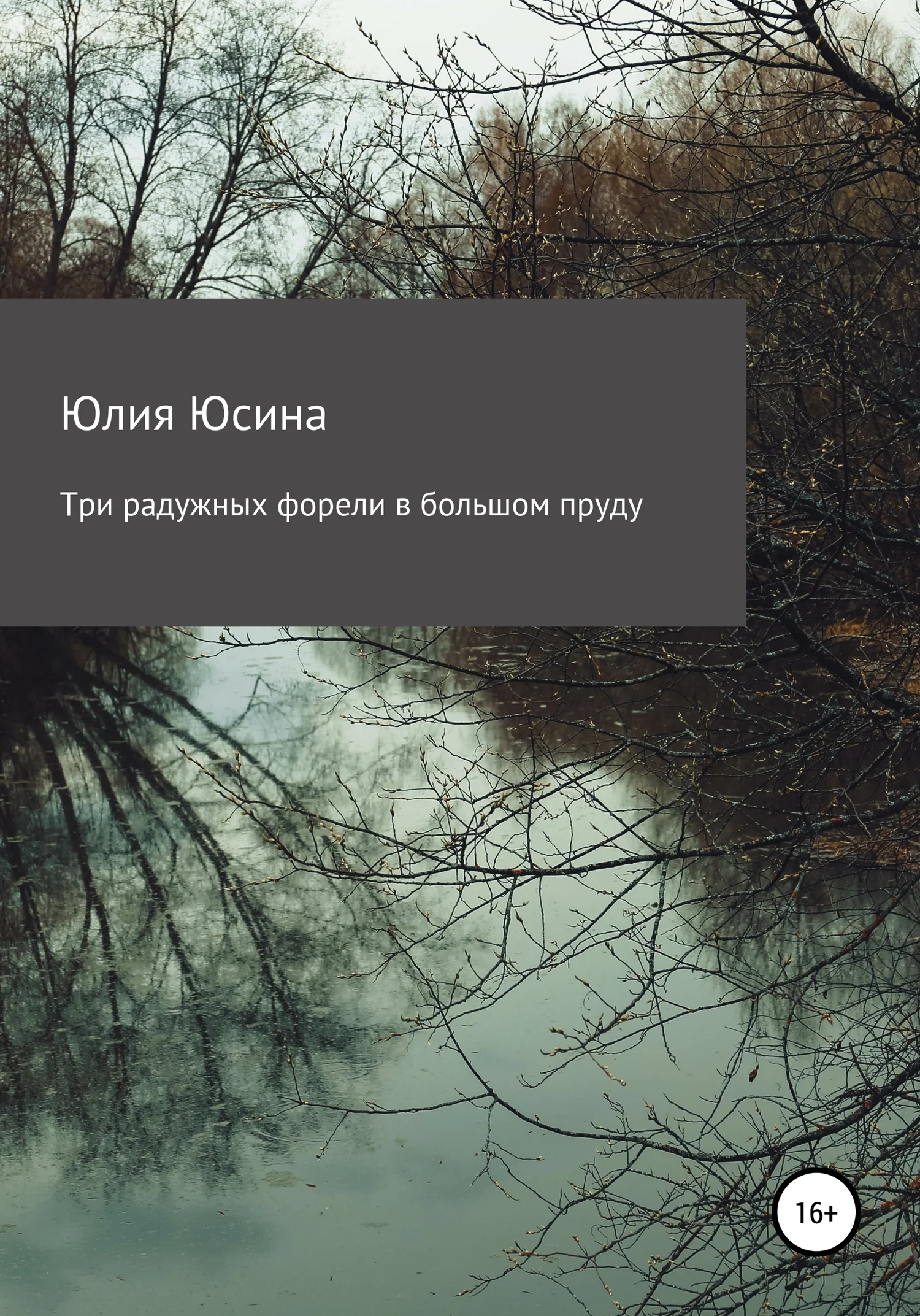 Обложка Три радужных форели в большом пруду