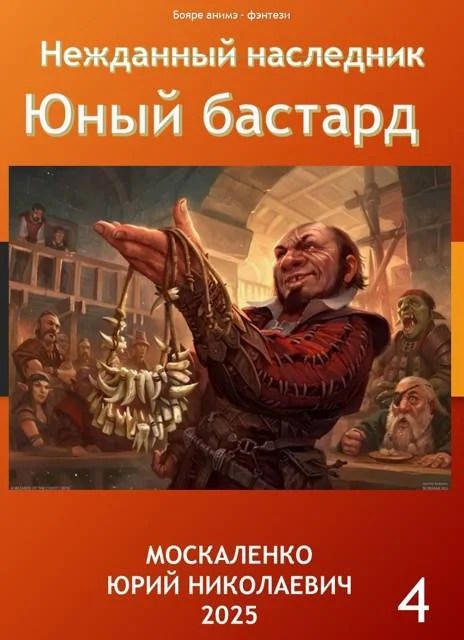 Обложка Юный бастард. Книга четвертая