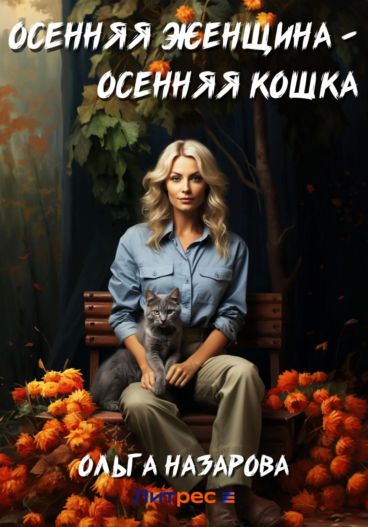 Обложка Осенняя женщина – осенняя кошка
