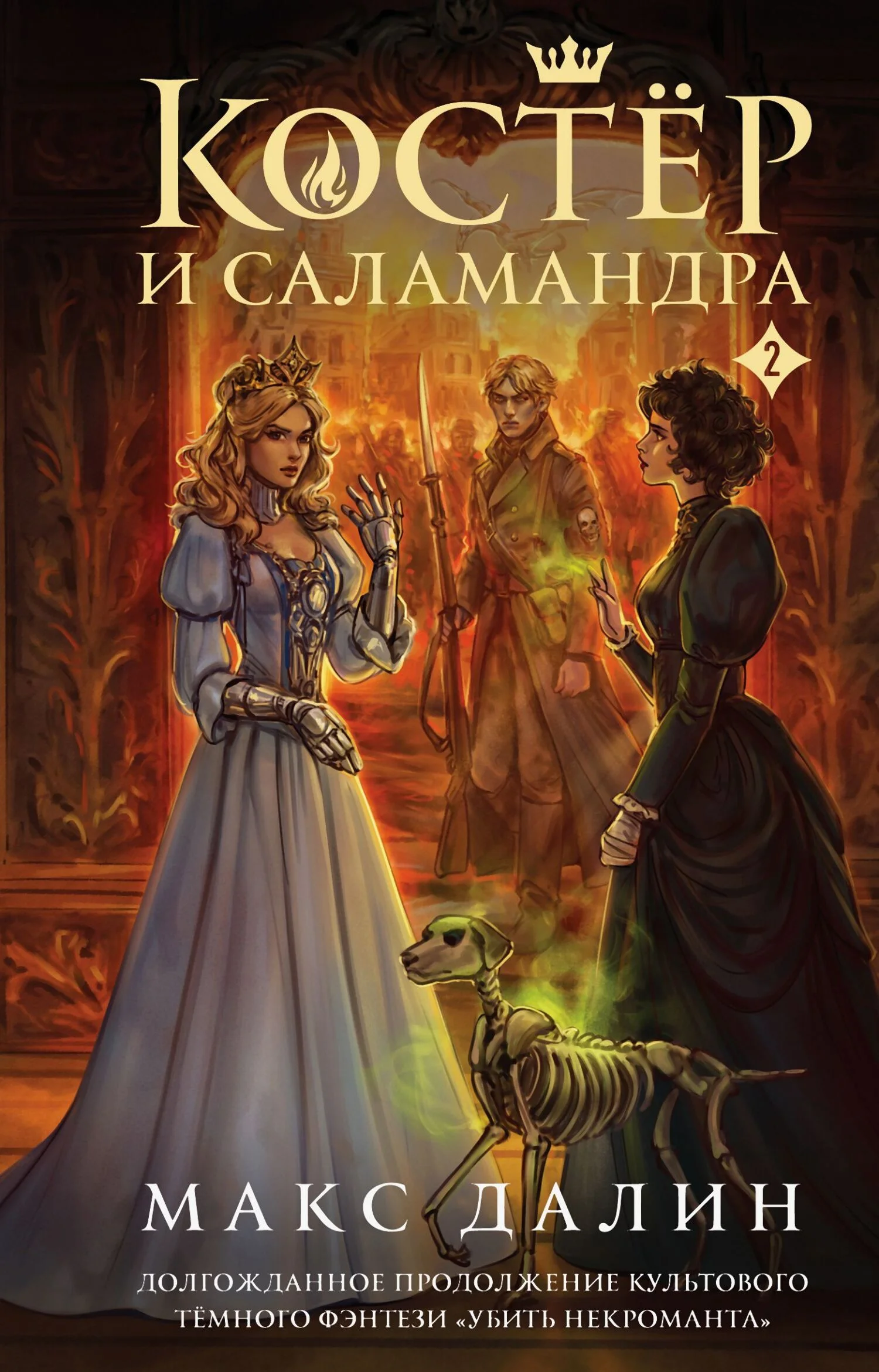 Обложка Костер и Саламандра. Книга 2
