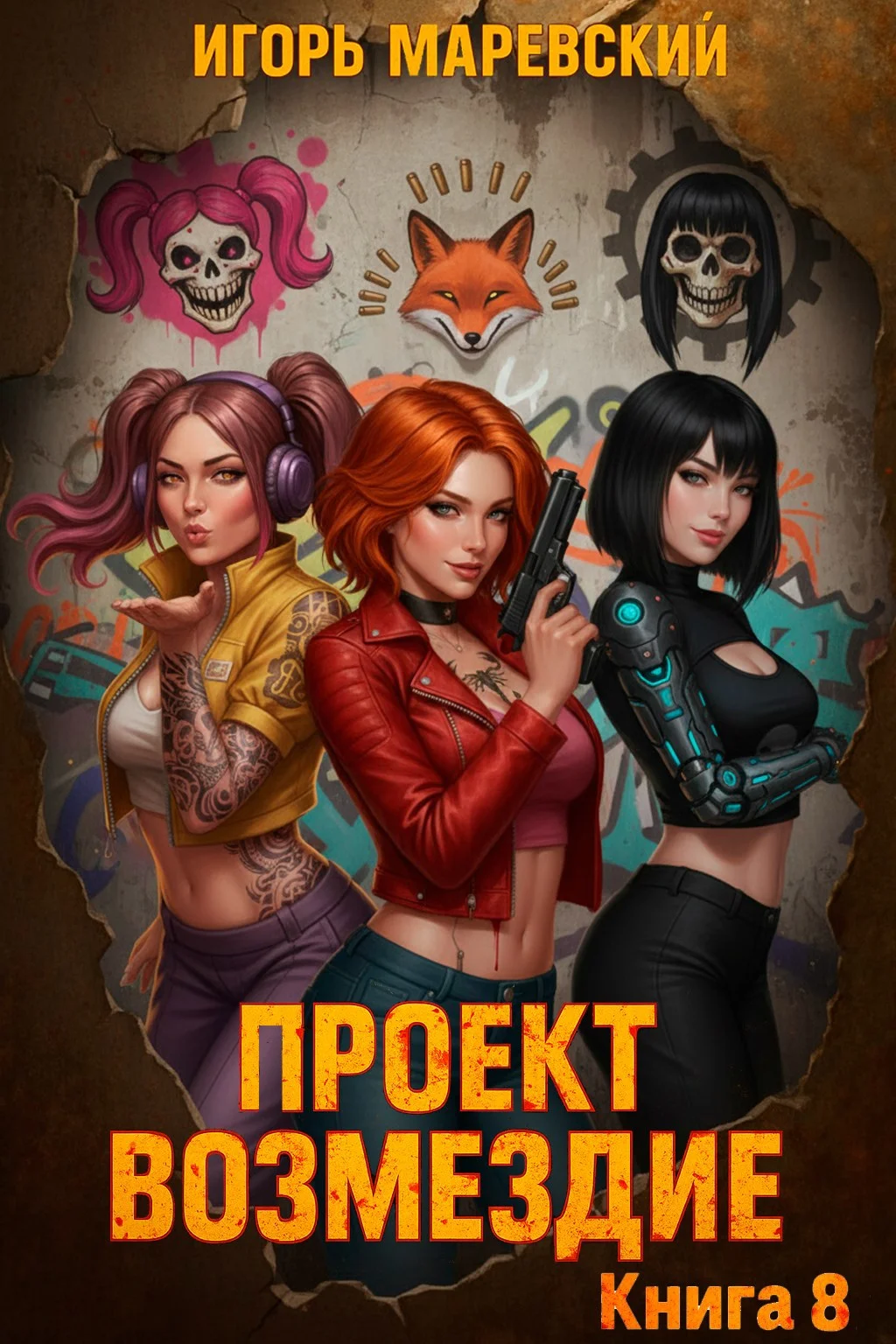 Обложка Проект: "Возмездие" Книга 8