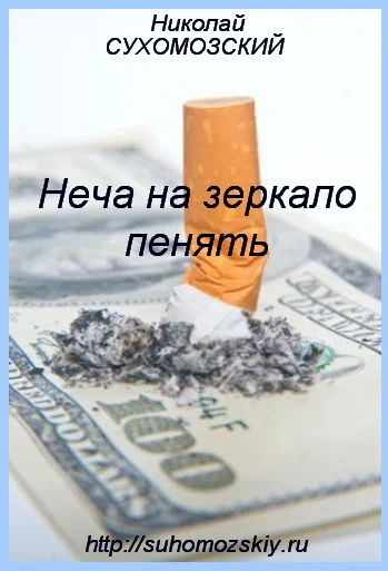 Обложка Неча на зеркало пенять