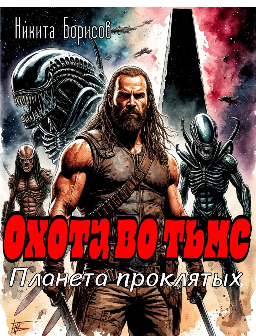 Обложка Охота во тьме. Планета проклятых