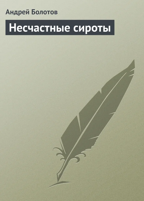 Обложка Несчастные сироты