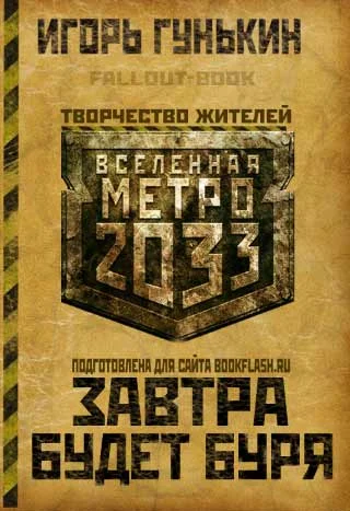 Обложка Завтра будет буря