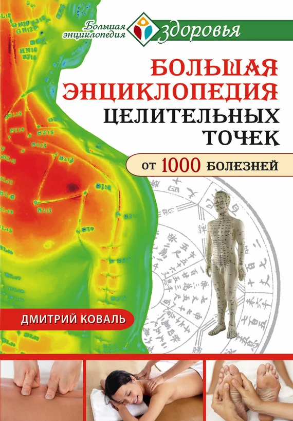 Обложка Большая энциклопедия целительных точек от 1000 болезней