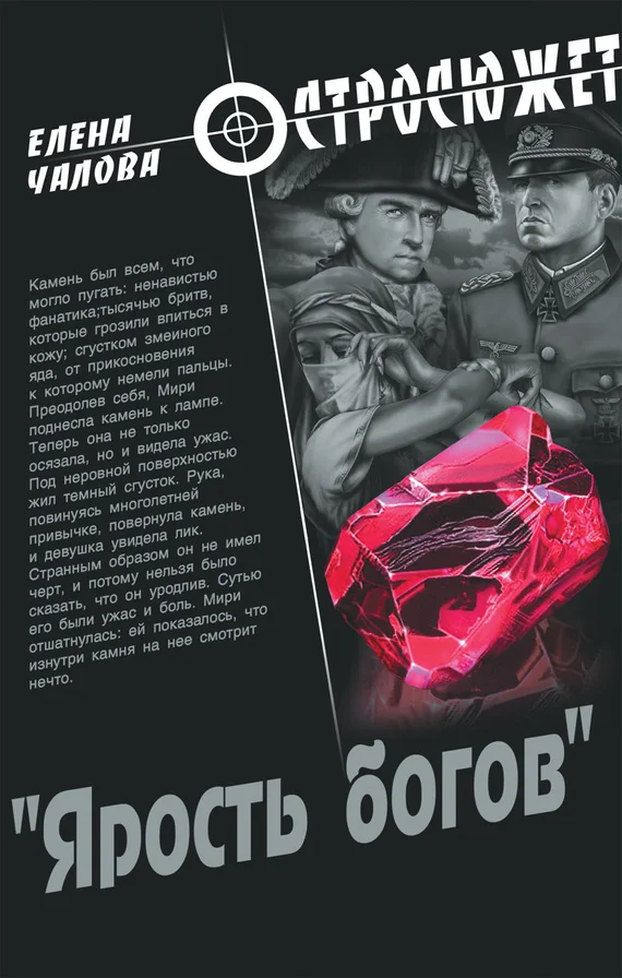 Обложка «Ярость богов»