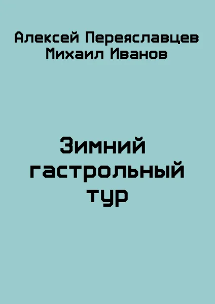 Обложка Зимний гастрольный тур