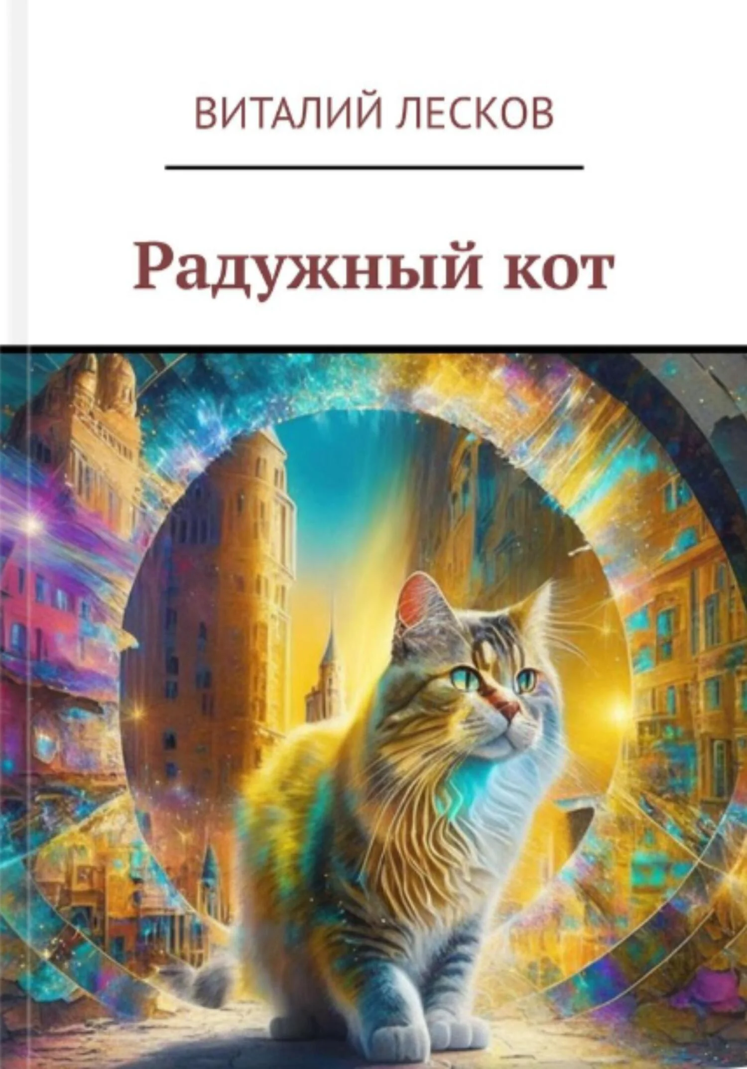 Обложка Радужный кот