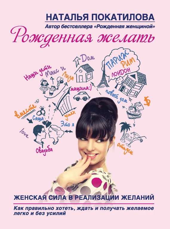 Обложка Рожденная желать. Женская сила в реализации желаний
