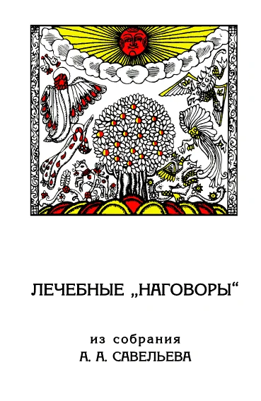 Обложка Лечебные «наговоры»: Из собрания А. А. Савельева