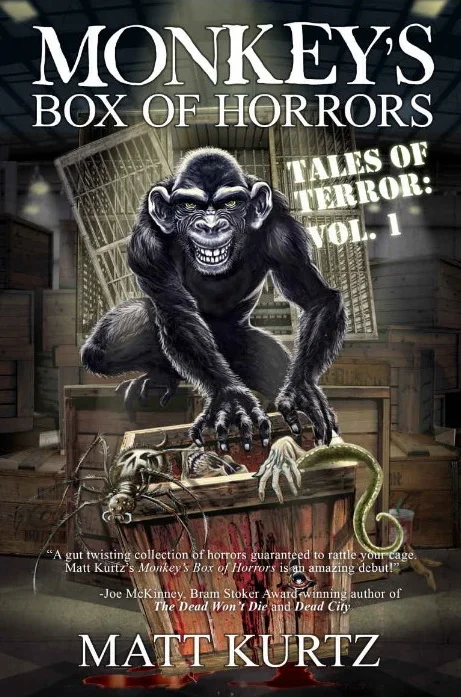 Обложка Обезьянья коробка ужасов