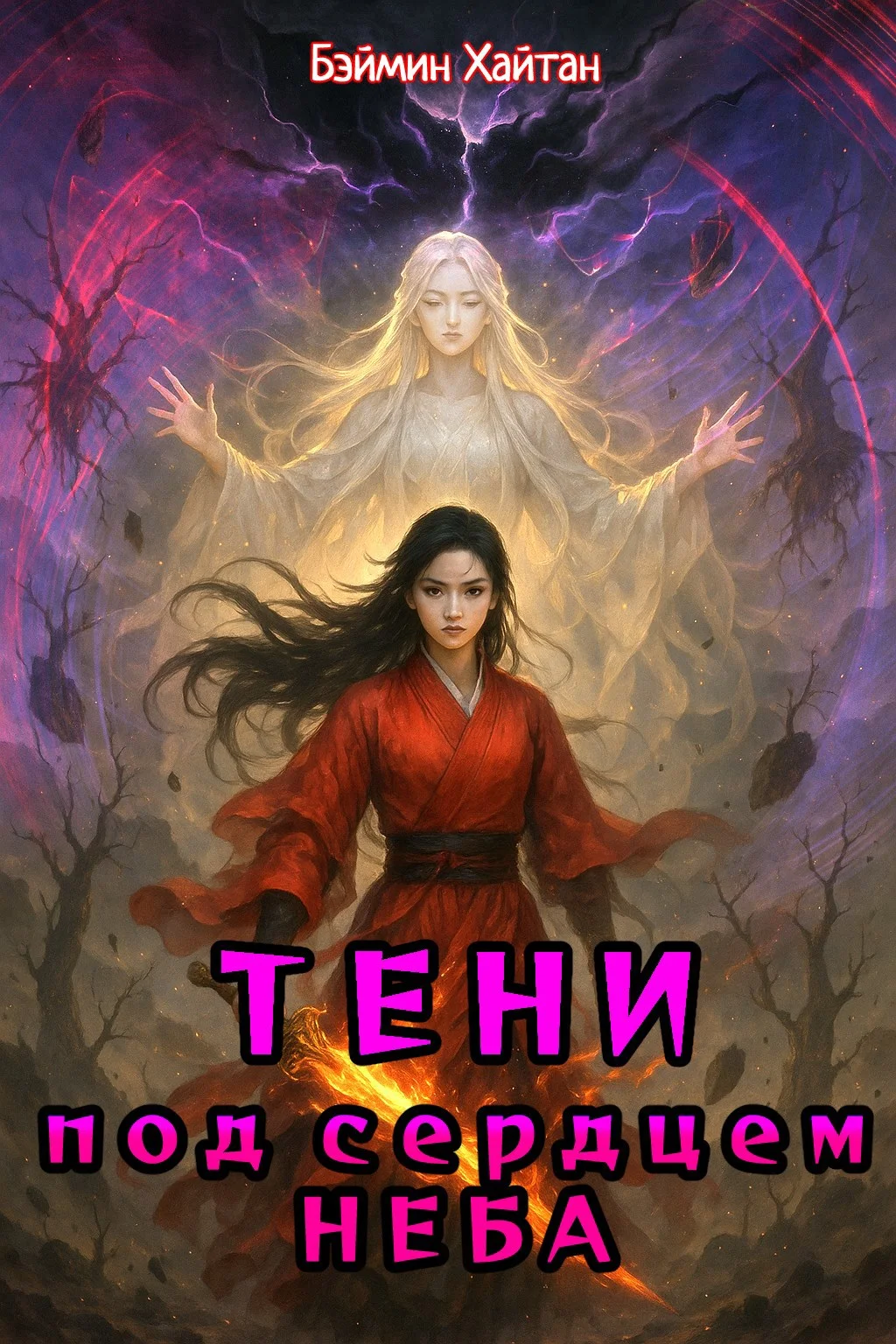 Обложка Тени под сердцем неба